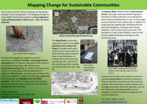 Mapping Change for Sustainable Communities