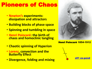 Pioneers of Chaos