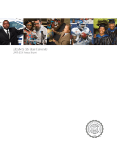 Elizabeth City State University 2007-2008 Annual Report