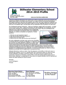 Stillwater Elementary School 2014-2015 Profile