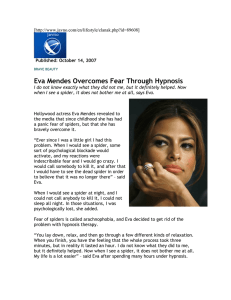 Eva Mendes Overcomes Fear Through Hypnosis