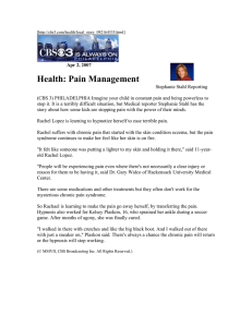 Health: Pain Management