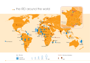 the IRD around the world