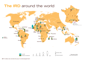 The IRD around the world