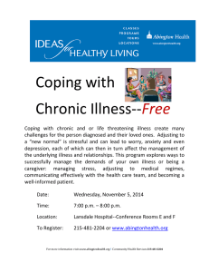 Coping with Chronic Illness--  Free