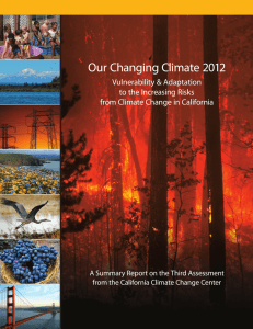 Our Changing Climate 2012 Vulnerability &amp; Adaptation to the Increasing Risks