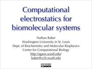 Computational electrostatics for biomolecular systems