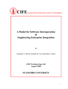 CIFE  A Model for Software Interoperation in