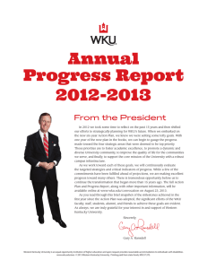 Annual Progress Report 2012-2013