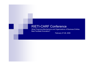 RIETI-CARF Conference