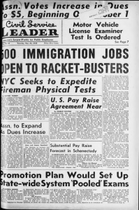 00  IMMIGRATION  JOBS PEN TO RACKET-BUSTERS E APE I t