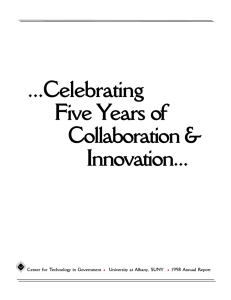 ...Celebrating Five Years of Collaboration &amp; Innovation...