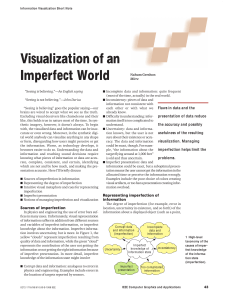 Visualization of an Imperfect World