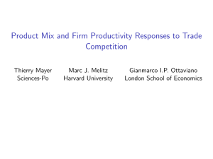 Product Mix and Firm Productivity Responses to Trade Competition