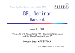 BBL Seminar Handout Hosuk Lee-MAKIYAMA June 8, 2012