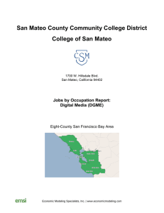 San Mateo County Community College District College of San Mateo
