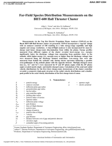 Far-Field Species Distribution Measurements on the BHT-600 Hall Thruster Cluster