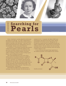 Pearls Searching for
