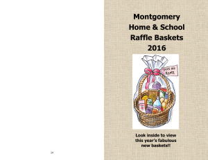 Montgomery Home &amp; School Raffle Baskets 2016