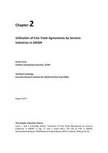 2 Chapter  Utilisation of Free Trade Agreements by Services