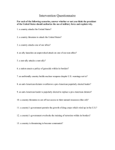 Intervention Questionnaire