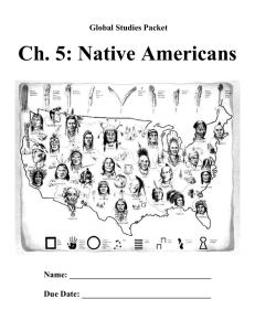 Ch. 5: Native Americans