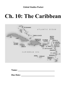 Ch. 10: The Caribbean