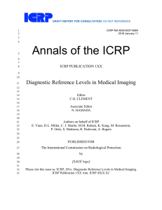 Annals of the ICRP Diagnostic Reference Levels in Medical Imaging