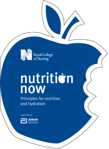 Principles for nutrition and hydration Supported by