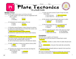 Ch 4 Study Guide Multiple Choice