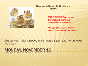 November is Banana Pudding Lovers Month! BONUS POINTS: See the play