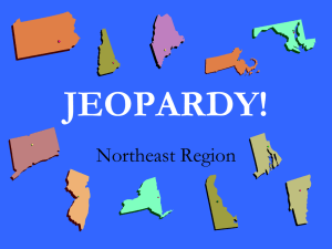 JEOPARDY! Northeast Region