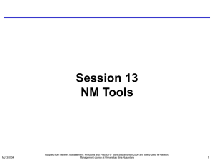 Session 13 NM Tools