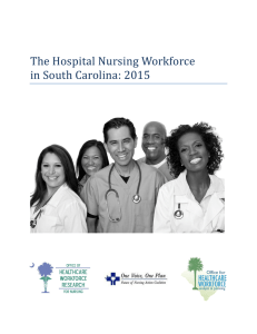 The Hospital Nursing Workforce in South Carolina: 2015