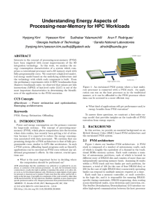 Understanding Energy Aspects of Processing-near-Memory for HPC Workloads