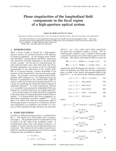 Phase singularities of the longitudinal field components in the focal region