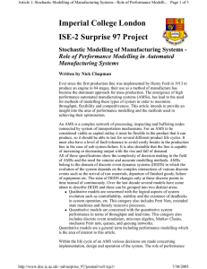 Imperial College London ISE-2 Surprise 97 Project