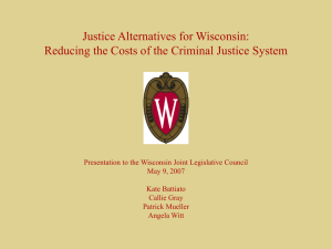Justice Alternatives for Wisconsin: