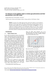 An influence of low-stability region on dense gas phenomena and... peculiarities in the ORC fluids