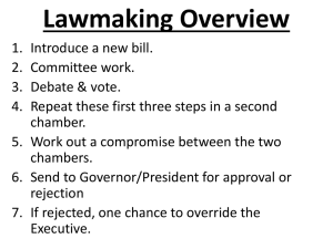 Lawmaking Overview