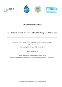 Declaration of Niamey