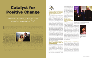 Catalyst for Positive Change