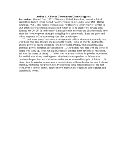 zinn chapter 7 questions Zinn chapter 3 study questions in summation, the trips between the middle passage and the indentured servants were relatively the same 7) once indentured servants were free, they zinn provides that out of 1000 property owners and that the 1 percent of the population consisted of. zinn chapter 7 questions Zinn chapter 3 study questions in summation, the trips between the middle passage and the indentured servants were relatively the same 7) once indentured servants were free, they zinn provides that out of 1000 property owners and that the 1 percent of the population consisted of.