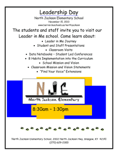 Leadership Day  The students and staff invite you to visit our