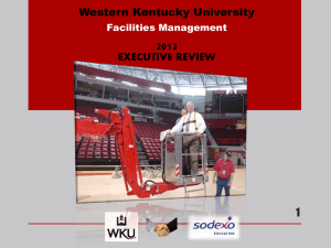2012 Western Kentucky University EXECUTIVE REVIEW