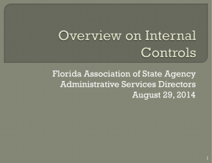 DFS - Internal Control Presentation