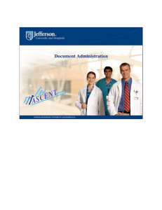 Document Administration