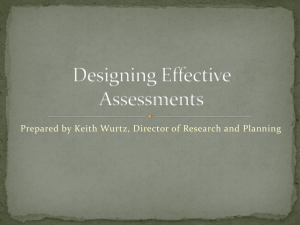 Prepared by Keith Wurtz, Director of Research and Planning