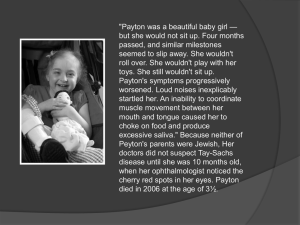 — &#34;Payton was a beautiful baby girl passed, and similar milestones