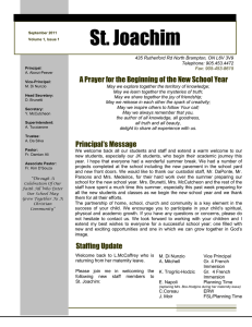 St. Joachim